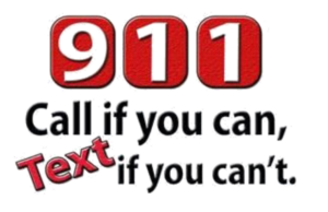 911 call if you can