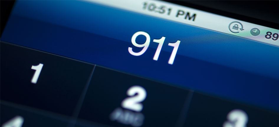 911 phone text