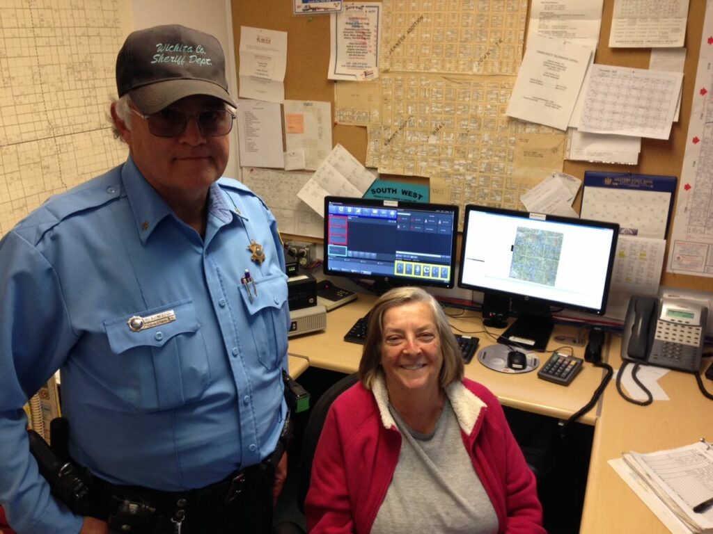 Wichita County - Sheriff Randy Keaton and Edythe Spiker