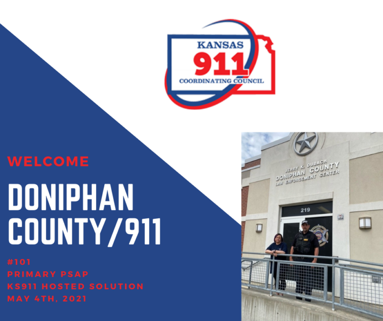 Doniphan County /911  —  101st PSAP  on KS911 Hosted Solution