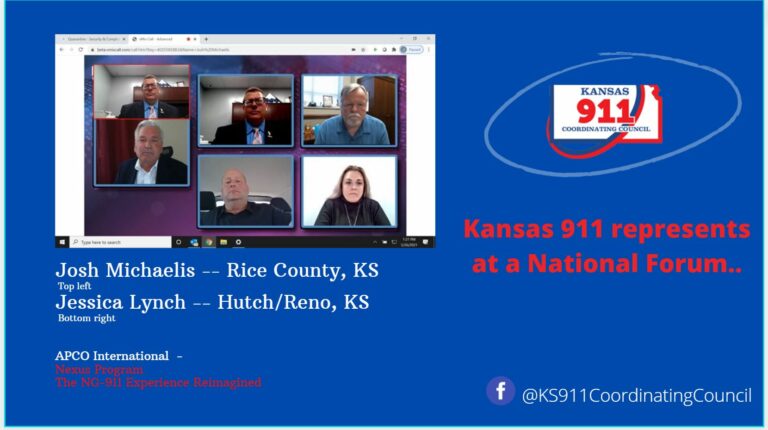 #KS911 Represents at National Forum